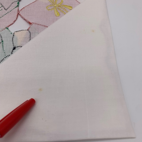 Brand New Lot Of 9 Vintage OREM Patchwork Holiday Napkins 17” X 17” India - Picture 13 of 16